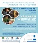 Vállalati Workshop - Bemutatkozik a Malatinszky Kúria