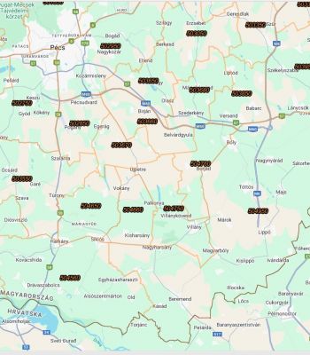 FONTOS TÁJÉKOZTATÓ! Afrikai Sertéspestis (ASP) magas kockázatú területet jelöltek ki Baranya vármegyében
